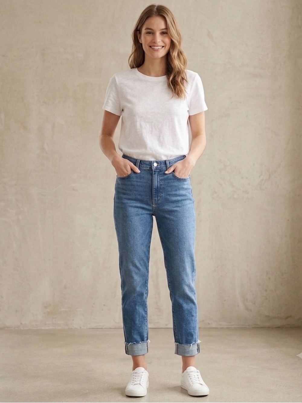 Social Standard by Sanctuary Slim Straight Blue Jeans, Women’s Size 4 / 27